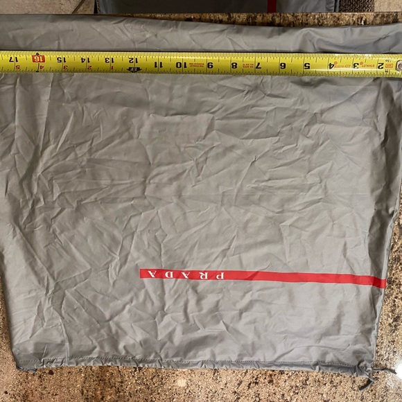 Prada large waterproof dust bag 191/2” across 171/2” length - Picture 2 of 6